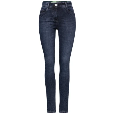 Abbildung von Cecil Jeans Slim Fit, Damen, Größe: 32x30, Blau