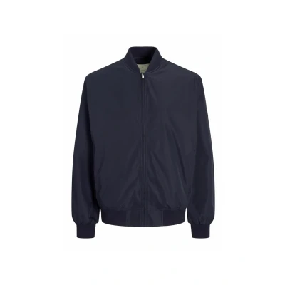 Abbildung von Jack &amp; Jones Premium Bomberjacke, Herren, Größe: Small, Dark navy