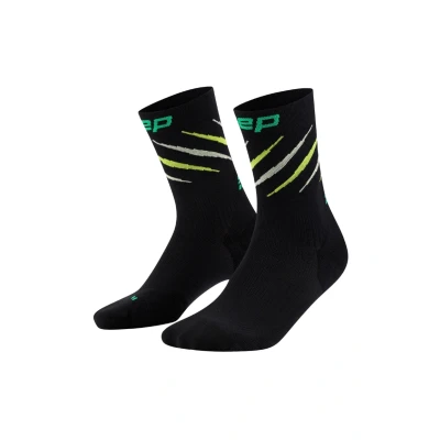Abbildung von CEP Run Edt. Claws Mid Cut Socks Gr. 39 42 III Schwarz 1000000038729