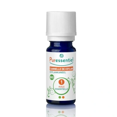 Abbildung von Puressentiel Ätherisches Öl Ceylon Zimt Bio 5 ml BBDÄÖ 100% rein und natürlich