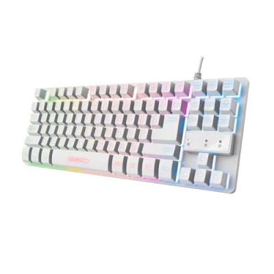 Abbildung von Trust Gaming GXT 833W Thado Teclado TKL QWERTY Español