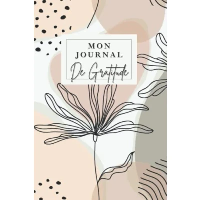 Abbildung von mon journal DE gratitude: CARNET estime soi, GRATITUDE femme, cadeau developpement personnel, livre à remplir, futur 5 MINUTES PAR JOUR