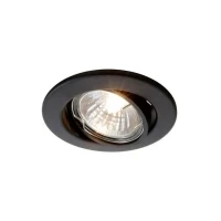 Abbildung von Schwenkbarer NV Einbauring 6,8 cm schwarz matt