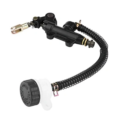 Abbildung von Hauptbremszylinder Motorrad Klappbare Fußbremse hinten Hydraulischer Bremspumpe Reservoir