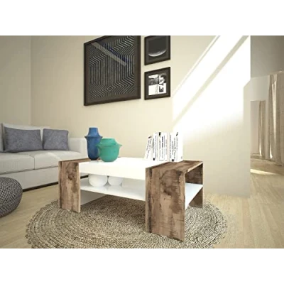 Abbildung von möbelando Couchtisch Cesena, 110 x 40 60 cm (B/H/T)