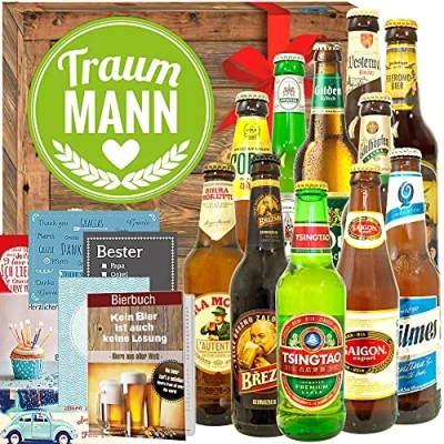 Abbildung von Traummann ++ Geschenk 12x Bier Welt und DE Mann
