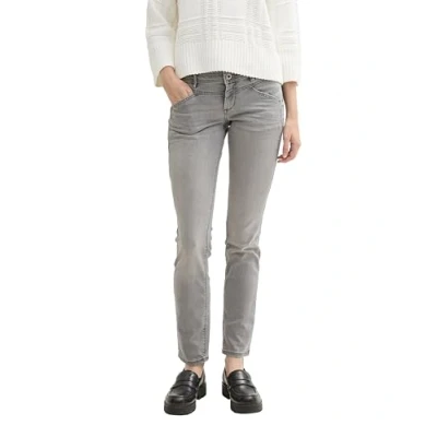 Abbildung von TOM Tailor Jeans Slim Fit, Damen, Größe: 26x30, Clean light stone grey denim