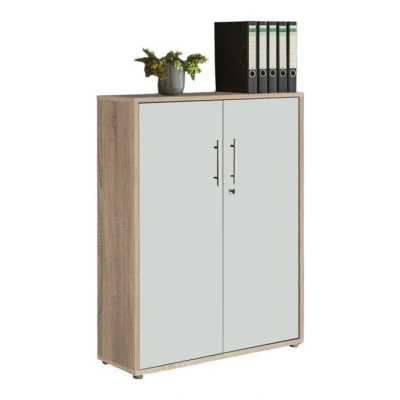 Abbildung von BMG Möbel Aktenschrank Office Edition 3 OH, abschließbar, Hochglanz lackiert oder matt