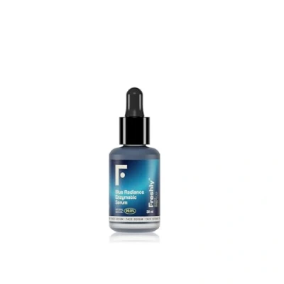 Abbildung von Freshly Cosmetics Exfolierendes Gesichtsserum mit Mandelsäure. Blue radiance. 30ml.
