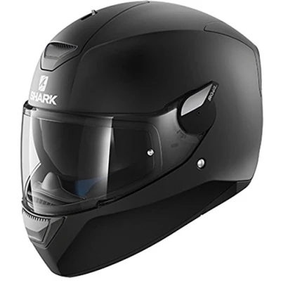 Abbildung von SHARK Motorradhelm Hark D Skwal Blank Mat, Schwarz, Größe XL