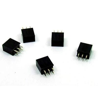 Abbildung von POPESQ® 5 STK. / pcs. x BUCHSENLEISTE/Header 2 3 polig/pin 2.54mm PCB THT #A548