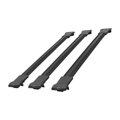 Abbildung von apline Kompatibel mit Dacia Jogger 2021 2024 Fly Model Relingträger Dachträger Auto Gepäckträger Schwarz Aluminium 3 Stangen