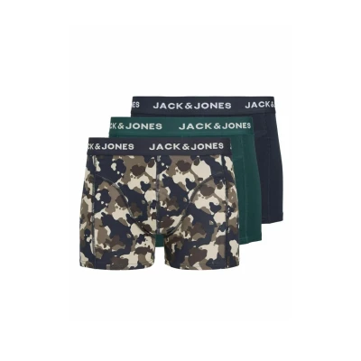Abbildung von JACK &amp; Jones Boxershorts 3ERPACK Panties, Herren, Größe: Large, Navy blazer
