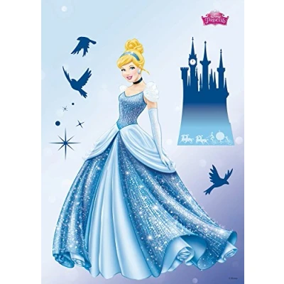 Abbildung von Komar Wandtattoo &quot;Princess Dream&quot;, (10 St.), 50x70 cm (Breite x Höhe), selbstklebendes