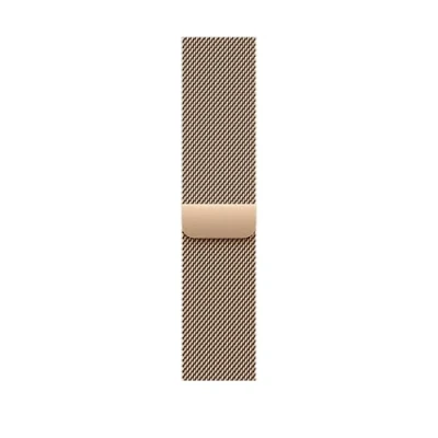 Abbildung von Apple Milanaise Armband für Watch 46mm (gold) M/L