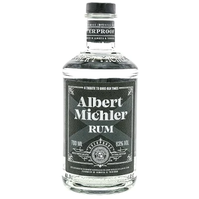 Abbildung von Albert Michler I Overproof Artisanal White Rum 700 ml 40% Volume Weißer aus Jamaica