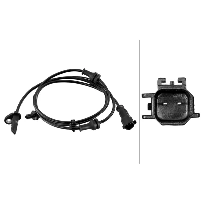Abbildung von HELLA 6PU 358 218 841 ABS Sensor mit Klammer Hallsensor 2 1365