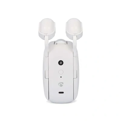 Abbildung von Nedis Vorhang Roboter Stangenschiene Horizontale Vorhänge Batteriebetrieben / Stromversorgung über USB 4000 mAh Bluetooth® Weiss