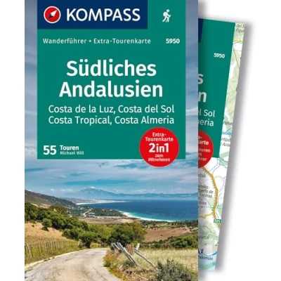 Abbildung von KOMPASS Wanderführer Südliches Andalusien, Costa de la Luz, del Sol, Tropical und Almeria, 55 Touren mit Extra Tourenkarte: GPS Daten zum Download