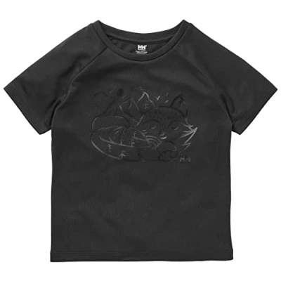 Abbildung von Helly Hansen Unisex Kinder K Marka T Shirt, 455 Endive, 3 Jahre