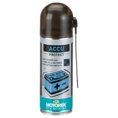 Abbildung von MOTOREX Accu Protect 7611197163923 Batteriepolfett 200 hoher Korrosionsschutz, wasserabweisend Spraydose