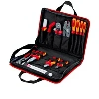 Abbildung von KNIPEX Werkzeugtasche &quot;Kompakt&quot; Elektro 14 teilig 290 mm 00 21 11