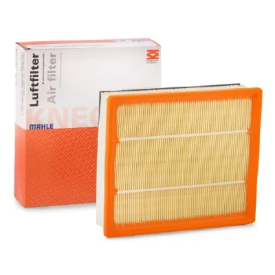 Abbildung von MAHLE ORIGINAL LX 1605 Luftfilter 62,3 206 234,0, 234,0 Filtereinsatz VOLVO: C70 2 Cabriolet, V40 Schrägheck, XC60 I, FORD: Focus Schrägheck