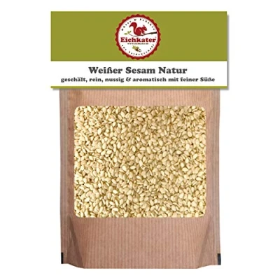 Abbildung von Eichkater Weißer Sesam geschält (1x250 g)