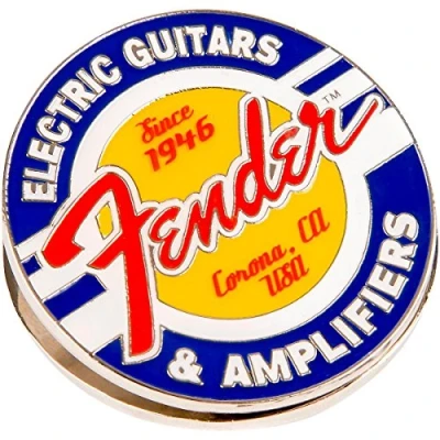 Abbildung von Fender Magnet Clip Guitars and Amps Logo