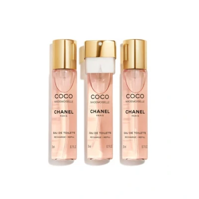 Abbildung von Chanel Coco Mademoiselle Eau de Toilette Twist and Spray Nachfüllungen 3 x 20 ml Refill