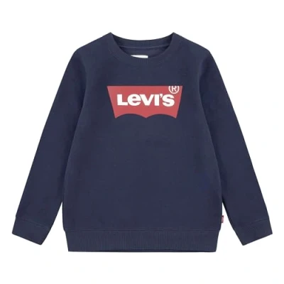 Abbildung von Levi&#039;s Batwing Crewneck Unisex Sweatshirt für Kinder, Größe: 140, Dress blues