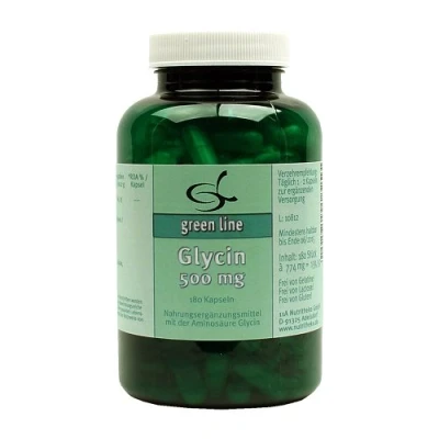 Abbildung von Glycin 500 mg Kapseln 180 St