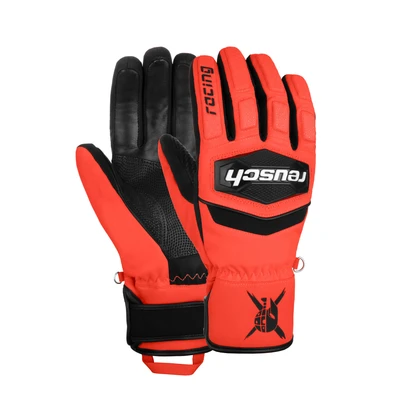 Abbildung von Reusch Worldcup Warrior R TEX® XT angenehm warme und wasserdichte Skihandschuhe Rennhandschuhe mit Membran atmungsaktive, 10.5