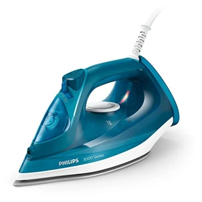 Abbildung von Philips 3000 series DST3040 Dampfbügeleisen, blau
