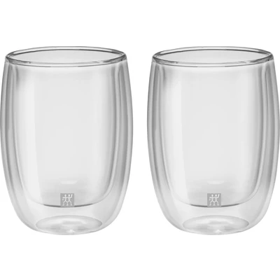 Abbildung von Zwilling Gläser Set &quot;Kaffee Glas Sorrento, 2er Set&quot;, (Set, 2 tlg., 2x Sorrento Kaffee Glas), doppelwandig, Fassungsvermögen je 200 ml