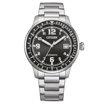 Abbildung von CITIZEN NJ0190 51E Herrenuhr Automatik mit Edelstahl Gliederband