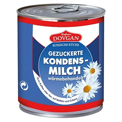 Abbildung von DOVGAN Gezuckerte Kondensmilch Dose 397g, 8% Fett
