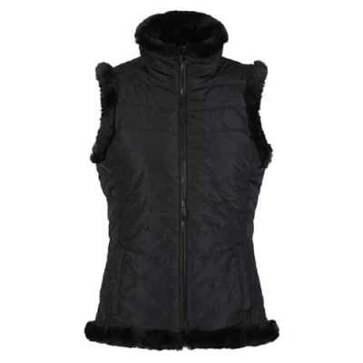 Abbildung von Regatta Winslow wasserabweisender Thermoguard Bodywarmer, mit Pelzbesatz