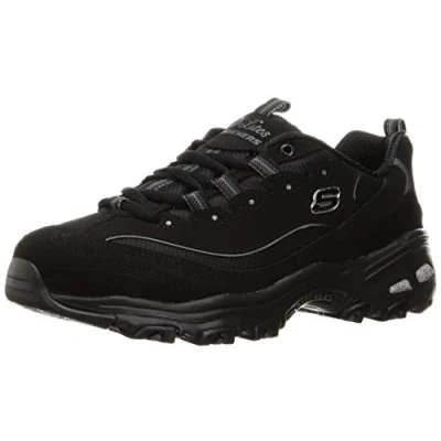 Abbildung von Skechers Damen D&#039;LITES Biggest Fan Sneakers, Black, 39.5 EU