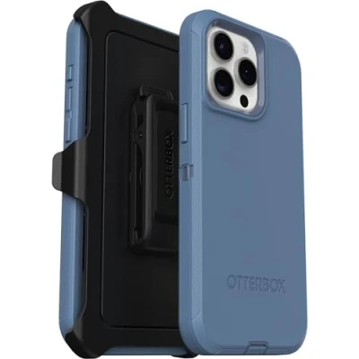 Abbildung von Apple iPhone 15 Pro Max Hülle Kunststoff OtterBox Hard Case/Backcover Handyhülle Blau Shockproof/Stoßfest