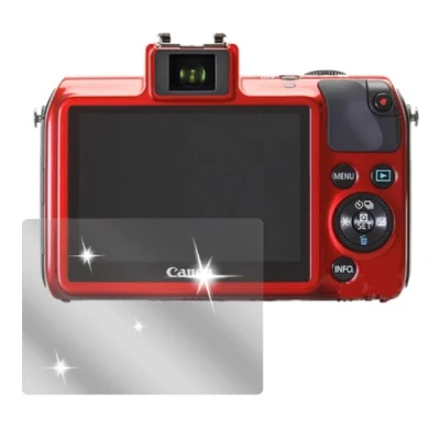 Abbildung von dipos I 6X Schutzfolie klar kompatibel mit Canon EOS M2 Folie Displayschutzfolie