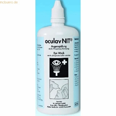 Abbildung von Söhngen Augenspülung oculav NIT Sterillösung 250 ml