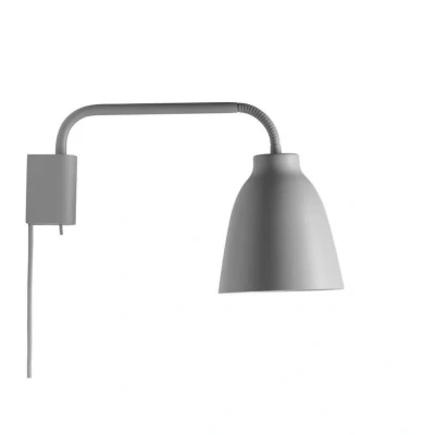 Abbildung von FRITZ HANSEN Caravaggio Wandlampe, grau