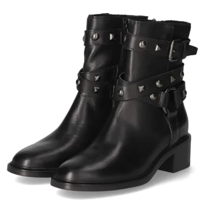 Abbildung von MJUS Cortina Cowboy/Bikerstiefelette, Damen, Größe: 40, Schwarz Schuhe