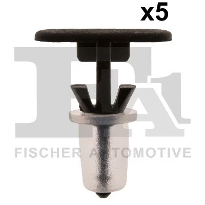 Abbildung von FA1 11 10012.5 Clip, Zier /Schutzleiste VOLKSWAGEN: GOLF 3, Transporter 6 Pritsche / Fahrgestell, 3 Variant, FORD: Galaxy Mk1 MPV