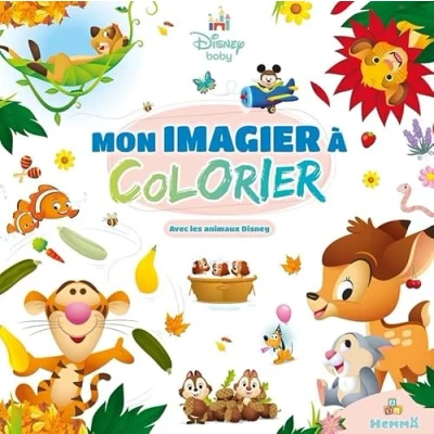 Abbildung von Disney Baby Mon imagier à colorier avec les animaux