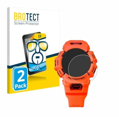 Abbildung von BROTECT (2 Stück Schutzfolie für Casio G Shock GBA 900 Displayschutz Folie Ultra Klar