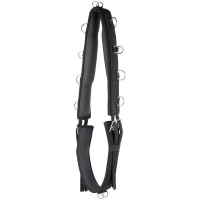 Abbildung von Harry&#039;s Horse Longiergurt Luxus Shetland Schwarz