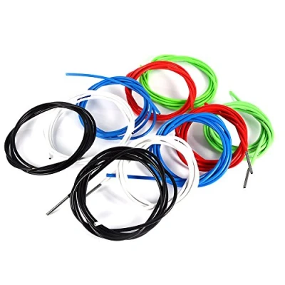 Abbildung von schaltungszug,Fahrrad Bremszug Schaltzug Schaltseil Shifter Kabelgehäuse,2m Cable Fahrradbremse Shift Kabel Gehäuse Schlauch Kit Zubehör für Mountainbike (5mm schwarz)