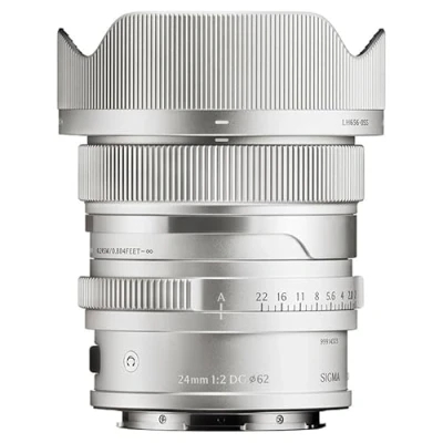 Abbildung von SIGMA Objectif 24mm f/2 DG DN Contemporary Silver kompatibel mit Monture L
